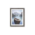 Picture of Day on the Lake _GroupedProduct_Rectangle_Portrait_Photography _GroupedProduct_Rectangle_Portrait_Framed_Matted_
