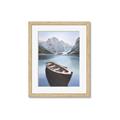 Picture of Day on the Lake _GroupedProduct_Rectangle_Portrait_Photography _GroupedProduct_Rectangle_Portrait_Framed_Matted_