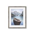 Picture of Day on the Lake _GroupedProduct_Rectangle_Portrait_Photography _GroupedProduct_Rectangle_Portrait_Framed_Matted_