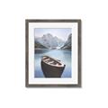 Picture of Day on the Lake _GroupedProduct_Rectangle_Portrait_Photography _GroupedProduct_Rectangle_Portrait_Framed_Matted_