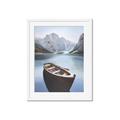 Picture of Day on the Lake _GroupedProduct_Rectangle_Portrait_Photography _GroupedProduct_Rectangle_Portrait_Framed_Matted_