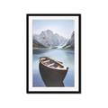 Picture of Day on the Lake _GroupedProduct_Rectangle_Portrait_Photography _GroupedProduct_Rectangle_Portrait_Framed_Matted_