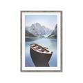 Picture of Day on the Lake _GroupedProduct_Rectangle_Portrait_Photography _GroupedProduct_Rectangle_Portrait_Framed_Matted_