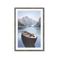 Picture of Day on the Lake _GroupedProduct_Rectangle_Portrait_Photography _GroupedProduct_Rectangle_Portrait_Framed_Matted_