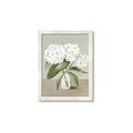 Picture of White Hydranga _GroupedProduct_Rectangle_Portrait_Framed_Matted_