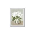 Picture of White Hydranga _GroupedProduct_Rectangle_Portrait_Framed_Matted_