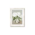 Picture of White Hydranga _GroupedProduct_Rectangle_Portrait_Framed_Matted_