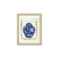 Picture of Blue vase I  _GroupedProduct_Rectangle_Portrait_Framed_Matted_