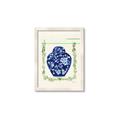 Picture of Blue vase I  _GroupedProduct_Rectangle_Portrait_Framed_Matted_