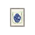 Picture of Blue vase I  _GroupedProduct_Rectangle_Portrait_Framed_Matted_