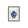 Picture of Blue vase I  _GroupedProduct_Rectangle_Portrait_Framed_Matted_