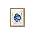 Picture of Blue vase I  _GroupedProduct_Rectangle_Portrait_Framed_Matted_
