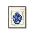 Picture of Blue vase I  _GroupedProduct_Rectangle_Portrait_Framed_Matted_