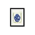 Picture of Blue vase I  _GroupedProduct_Rectangle_Portrait_Framed_Matted_