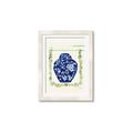 Picture of Blue vase I  _GroupedProduct_Rectangle_Portrait_Framed_Matted_