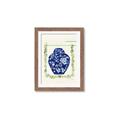 Picture of Blue vase I  _GroupedProduct_Rectangle_Portrait_Framed_Matted_