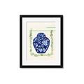 Picture of Blue vase I  _GroupedProduct_Rectangle_Portrait_Framed_Matted_