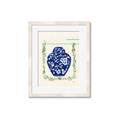 Picture of Blue vase I  _GroupedProduct_Rectangle_Portrait_Framed_Matted_