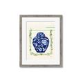 Picture of Blue vase I  _GroupedProduct_Rectangle_Portrait_Framed_Matted_