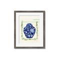 Picture of Blue vase I  _GroupedProduct_Rectangle_Portrait_Framed_Matted_