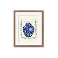 Picture of Blue vase I  _GroupedProduct_Rectangle_Portrait_Framed_Matted_