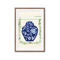 Picture of Blue vase I  _GroupedProduct_Rectangle_Portrait_Framed_Matted_