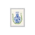 Picture of Blue vase II _GroupedProduct_Rectangle_Portrait_Framed_Matted_