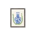 Picture of Blue vase II _GroupedProduct_Rectangle_Portrait_Framed_Matted_