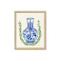 Picture of Blue vase II _GroupedProduct_Rectangle_Portrait_Framed_Matted_