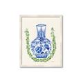 Picture of Blue vase II _GroupedProduct_Rectangle_Portrait_Framed_Matted_