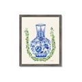 Picture of Blue vase II _GroupedProduct_Rectangle_Portrait_Framed_Matted_