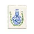 Picture of Blue vase II _GroupedProduct_Rectangle_Portrait_Framed_Matted_