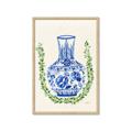 Picture of Blue vase II _GroupedProduct_Rectangle_Portrait_Framed_Matted_
