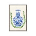 Picture of Blue vase II _GroupedProduct_Rectangle_Portrait_Framed_Matted_