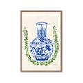 Picture of Blue vase II _GroupedProduct_Rectangle_Portrait_Framed_Matted_