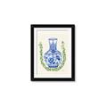 Picture of Blue vase II _GroupedProduct_Rectangle_Portrait_Framed_Matted_