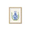 Picture of Blue vase II _GroupedProduct_Rectangle_Portrait_Framed_Matted_