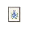 Picture of Blue vase II _GroupedProduct_Rectangle_Portrait_Framed_Matted_