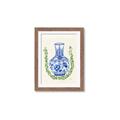 Picture of Blue vase II _GroupedProduct_Rectangle_Portrait_Framed_Matted_
