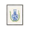 Picture of Blue vase II _GroupedProduct_Rectangle_Portrait_Framed_Matted_