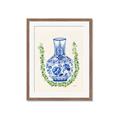 Picture of Blue vase II _GroupedProduct_Rectangle_Portrait_Framed_Matted_