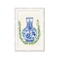 Picture of Blue vase II _GroupedProduct_Rectangle_Portrait_Framed_Matted_