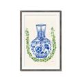 Picture of Blue vase II _GroupedProduct_Rectangle_Portrait_Framed_Matted_