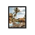 Picture of Watering Hole _GroupedProduct_Rectangle_Portrait_Framed_Matted_