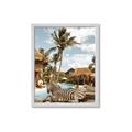 Picture of Watering Hole _GroupedProduct_Rectangle_Portrait_Framed_Matted_