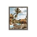 Picture of Watering Hole _GroupedProduct_Rectangle_Portrait_Framed_Matted_