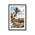 Picture of Watering Hole _GroupedProduct_Rectangle_Portrait_Framed_Matted_