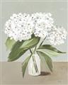 Picture of White Hydranga _GroupedProduct_Rectangle_Portrait_Unframed_Print_Only_