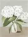 Picture of White Hydranga _GroupedProduct_Rectangle_Portrait_Unframed_Print_Only_