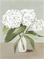 Picture of White Hydranga _GroupedProduct_Rectangle_Portrait_Unframed_Print_Only_